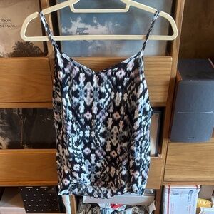 Olive & Oak Black and Pink Patterned Camisole